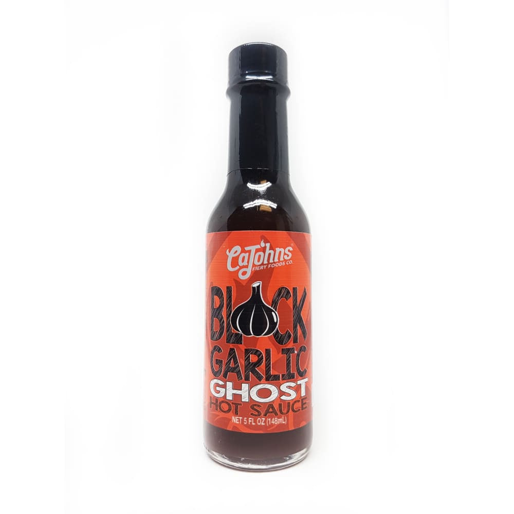 CaJohns Black Garlic Ghost Hot Sauce - Hot Sauce