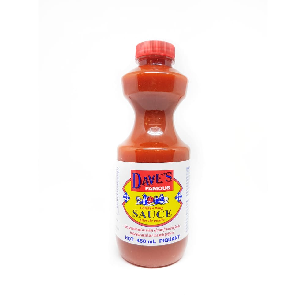 Dave’s Famous Chicken Wing Sauce Hot - Wing Sauce