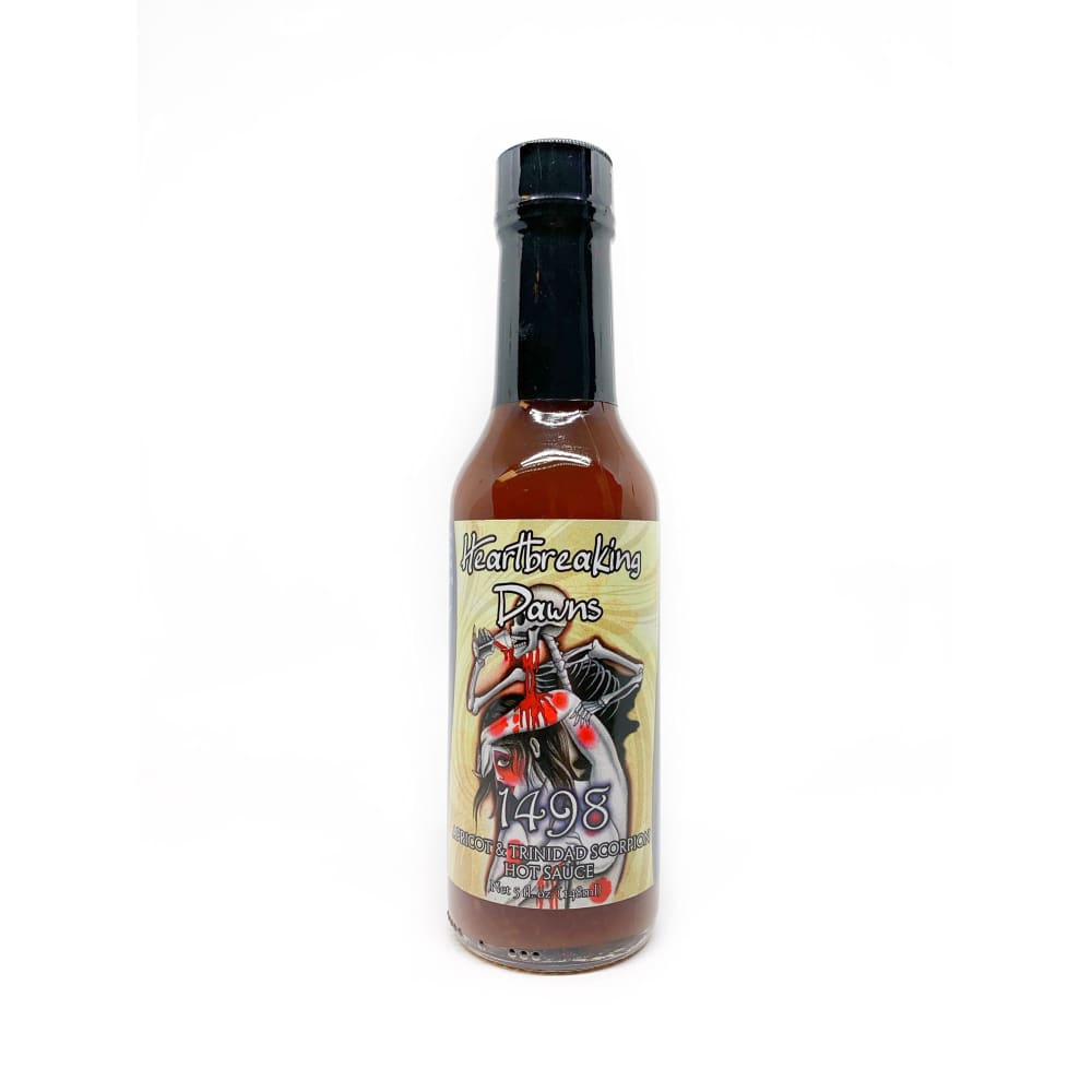 Heartbreaking Dawns 1498 Trinidad Scorpion Sauce - Hot Sauce
