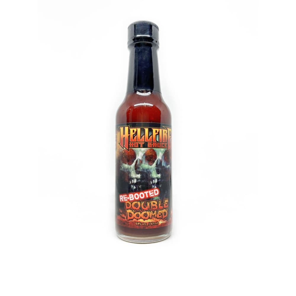 Hellfire Double Doomed Re-Booted Hot Sauce - Hot Sauce