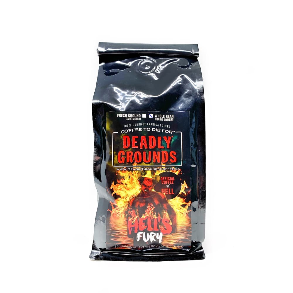 Deadly Grounds Hell’s Fury Coffee Whole Bean - Other