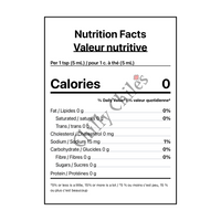 Torchbearer Pickled Goblin Hot Sauce - Canadian Nutrition Facts