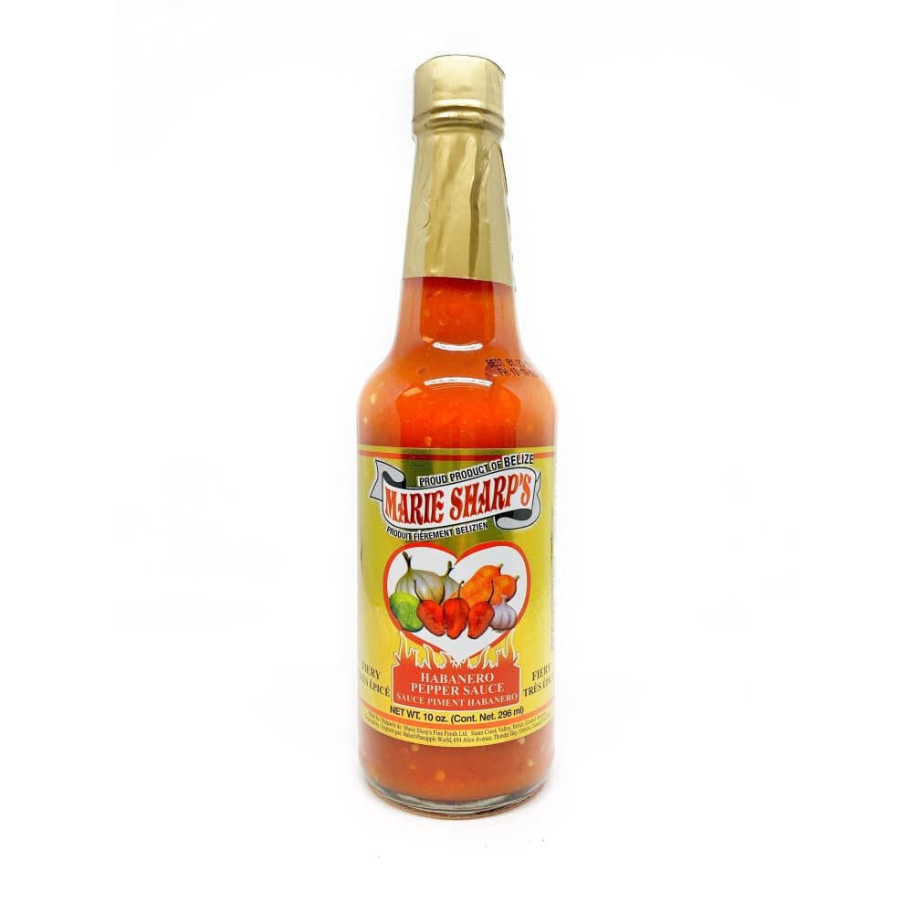 10 oz Marie Sharp’s Fiery Hot Habanero Hot Sauce - Hot Sauce
