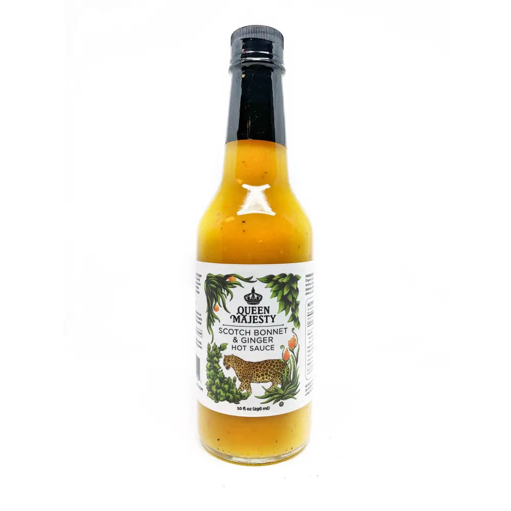 10oz Queen Majesty Bonnet & Ginger Hot Sauce - Hot Sauce