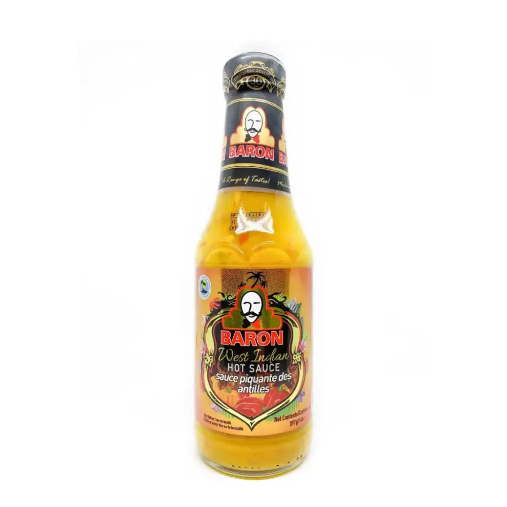 Baron West Indian Mustard Hot Sauce 14oz - Main Image
