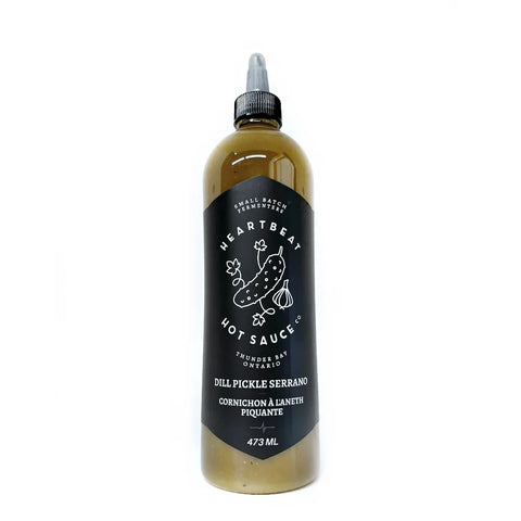 Heartbeat Dill Pickle Serrano Hot Sauce 16oz - Main Image
