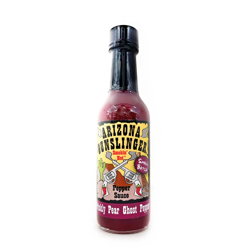 Arizona Gunslinger Prickly Pear Ghost Pepper Hot Sauce - Main Image