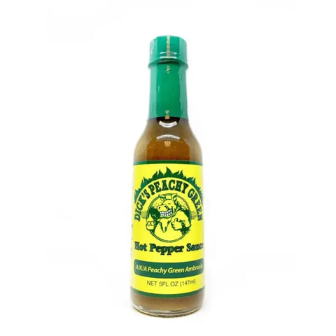 Dirty Dick's Peachy Green Hot Sauce - Main Image