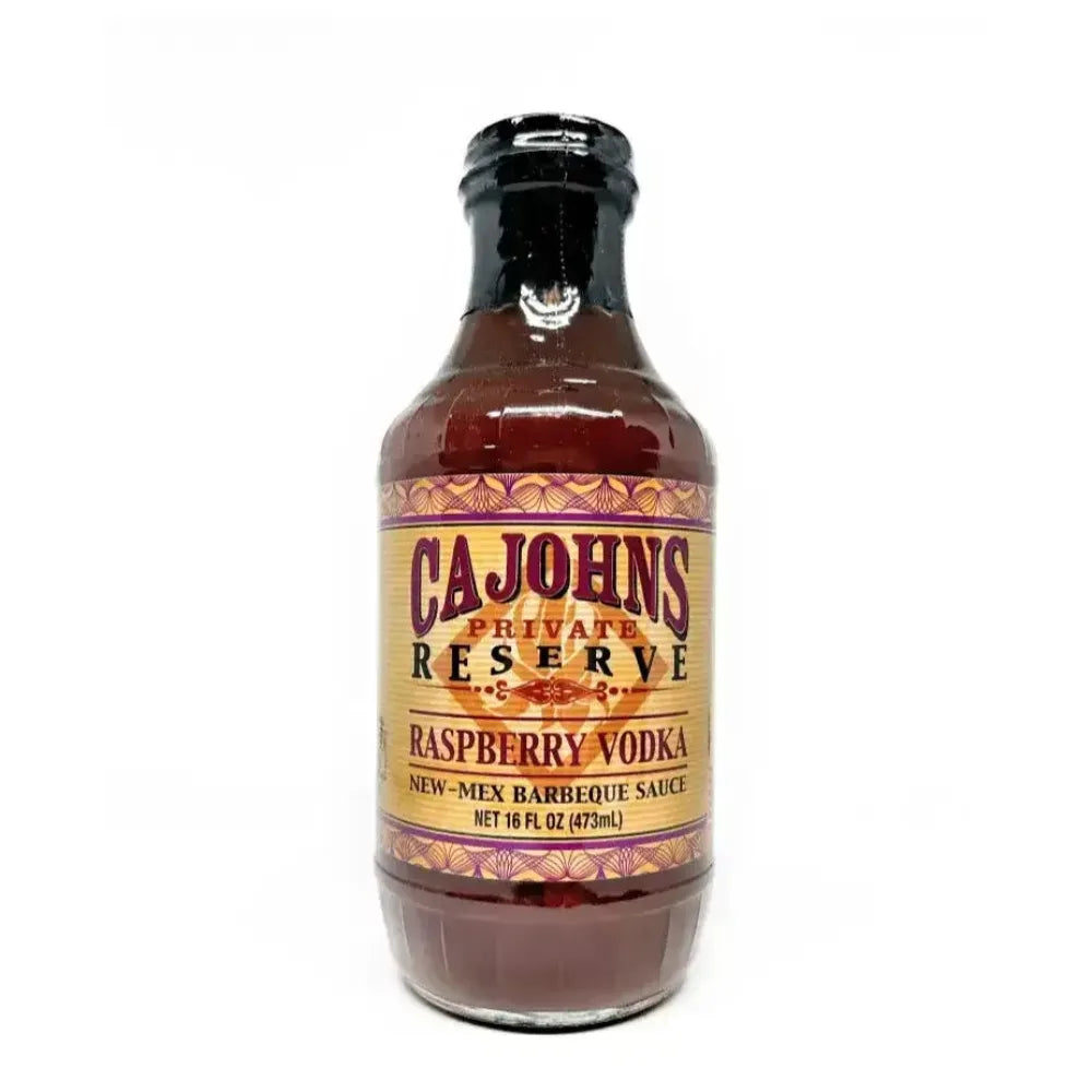 CaJohns Mesquite Smoked Raspberry Vodka New-Mex BBQ Sauce - Main Image