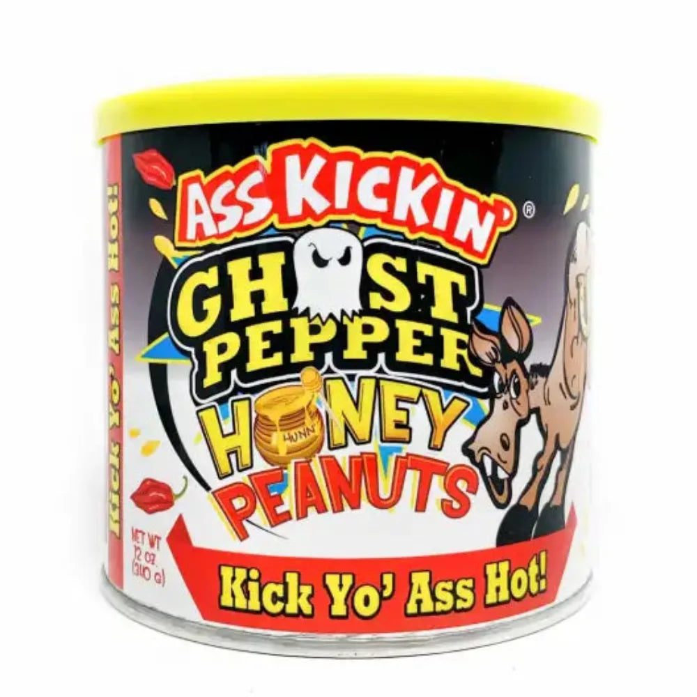 Ass Kickin' Ghost Pepper Honey Peanuts - Main Image
