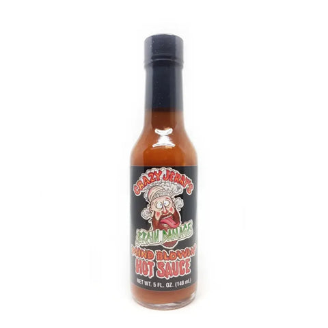 Crazy Jerry's Brain Damage Mind Blowin Hot Sauce - Main Image