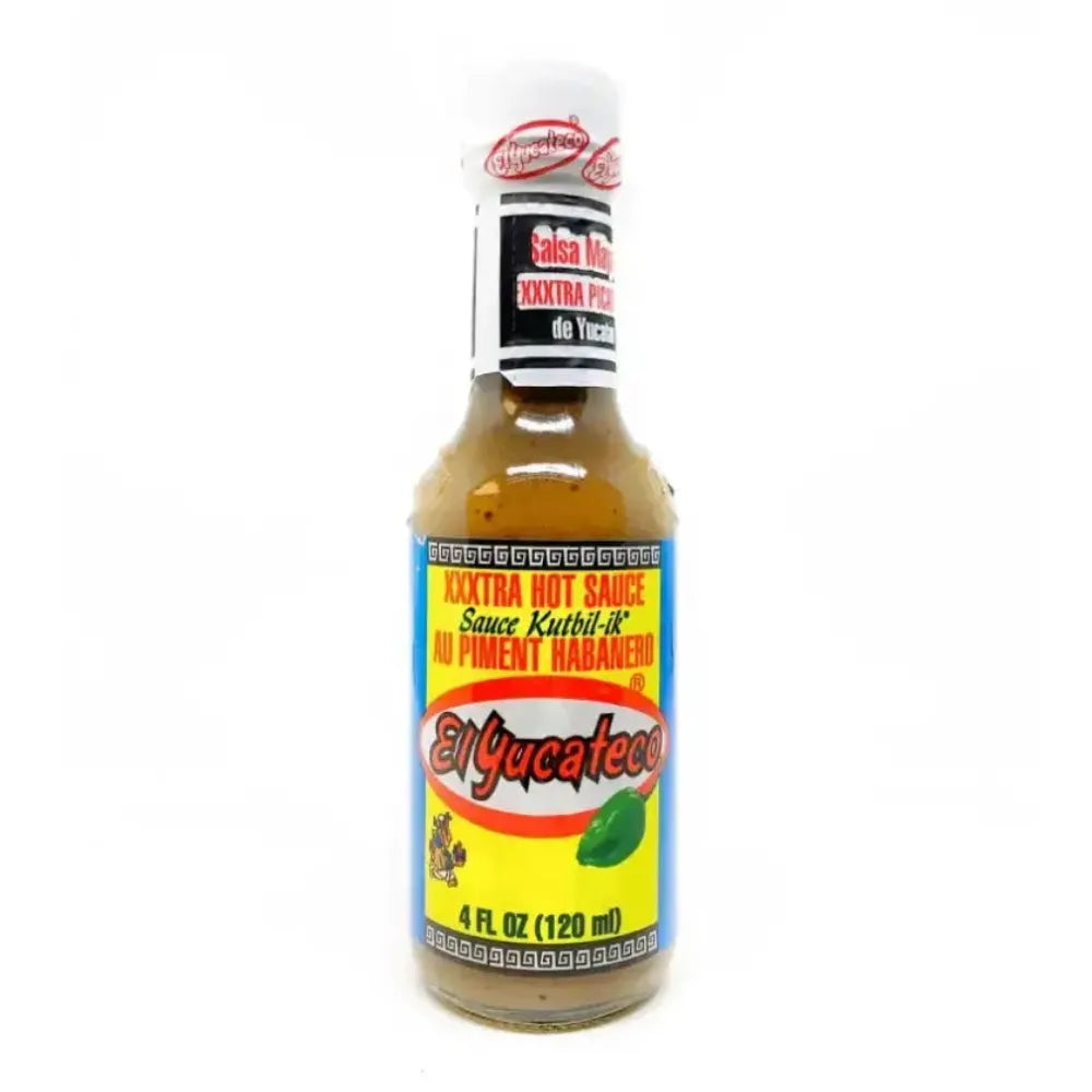 El Yucateco Salsa Picante de Chile Habanero XXXTra Hot Habanero Hot Sauce - Main Image