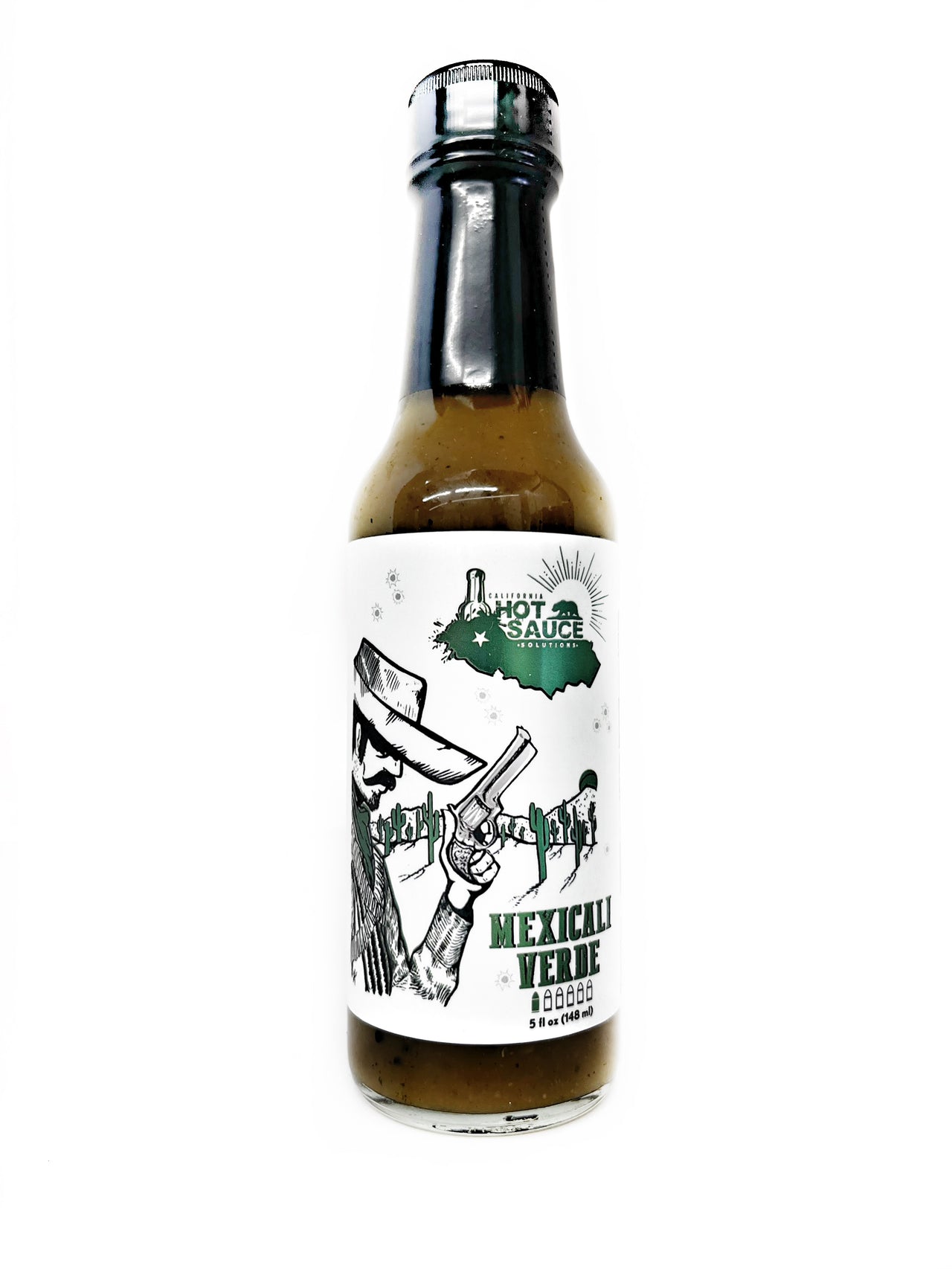 California Hot Sauce Solutions Mexicali Verde Hot Sauce