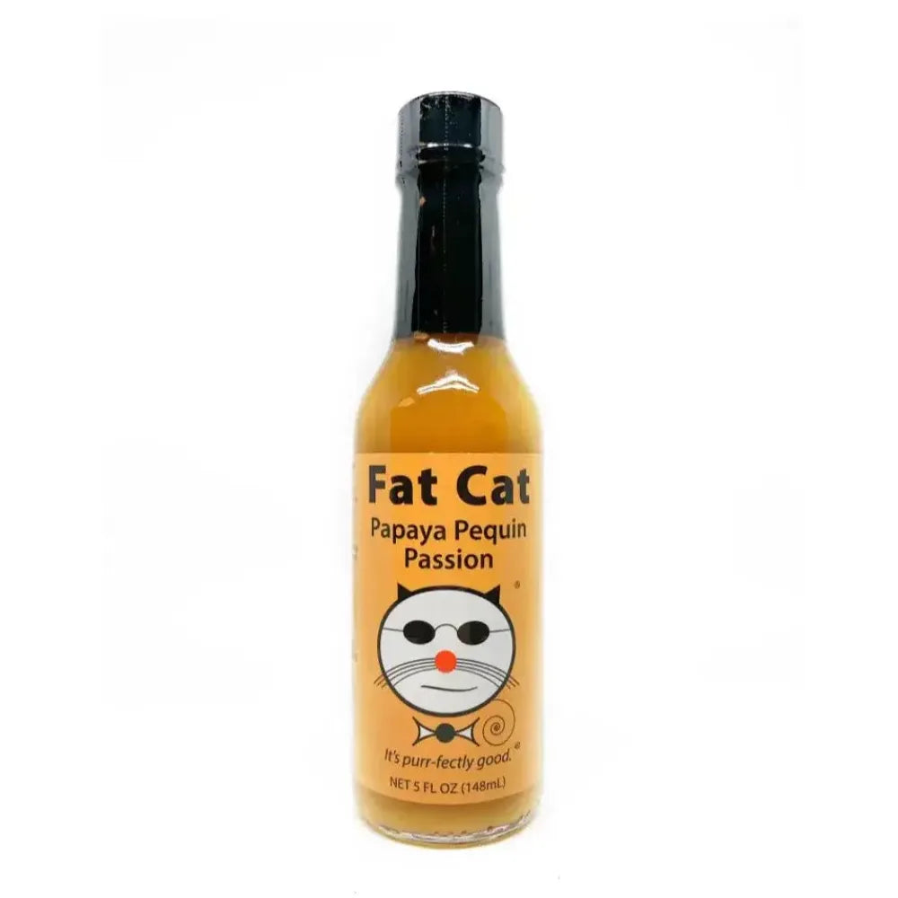 Fat Cat Papaya Pequin Passion Hot Sauce - Main Image