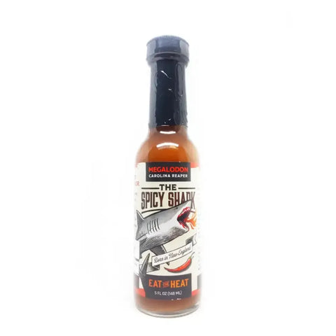 The Spicy Shark Megalodon Carolina Reaper Hot Sauce - Main Image