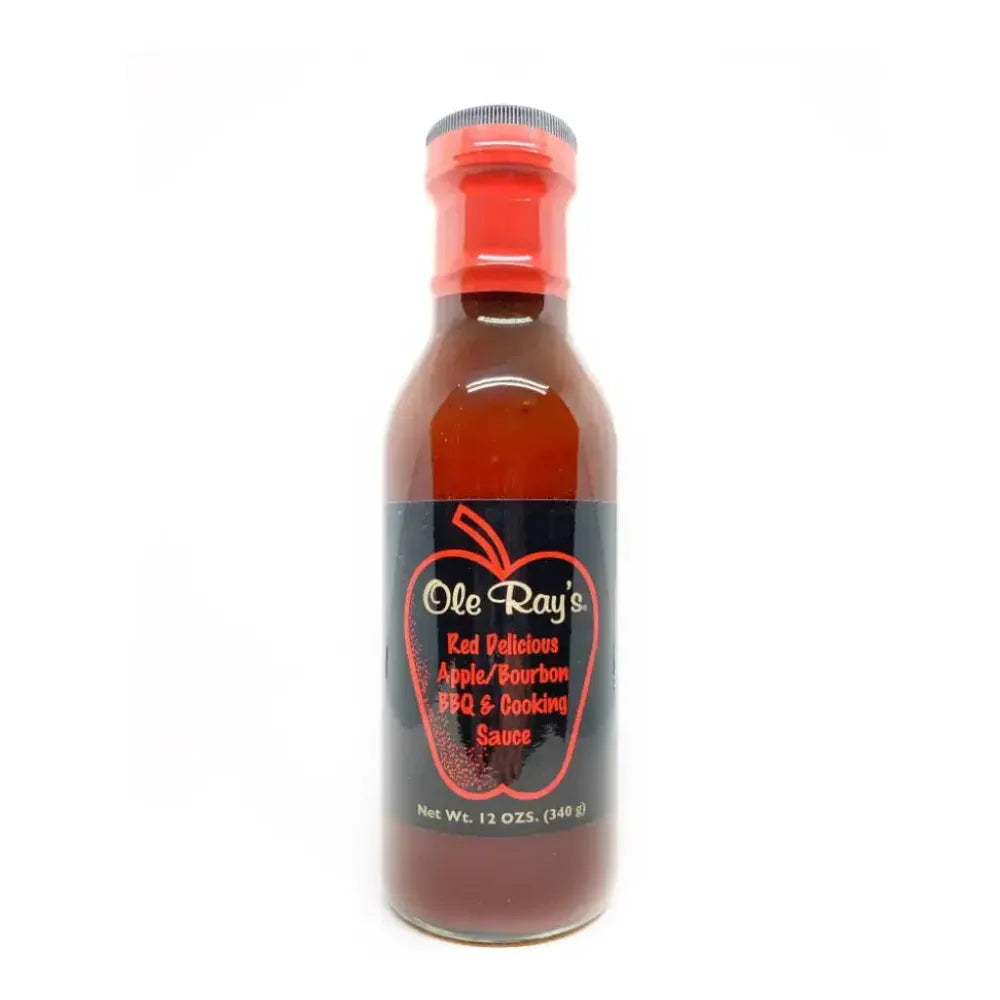 Ole Ray's Red Delicious Apple Bourbon BBQ and Cooking Sauce - Main Image