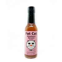 Fat Cat Strawberry Serrano Hot Sauce - Main Image