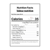 Chev's Laura's Sweet BBQ Sauce - Canadian Nutrition Facts