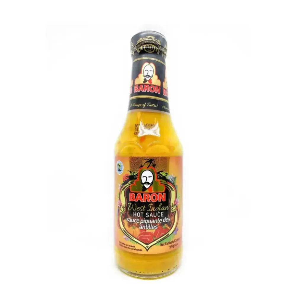 Baron West Indian Mustard Hot Sauce 14oz - Main Image