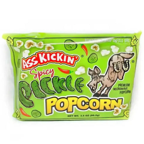 Ass Kickin' Spicy Pickle Popcorn - Main Image