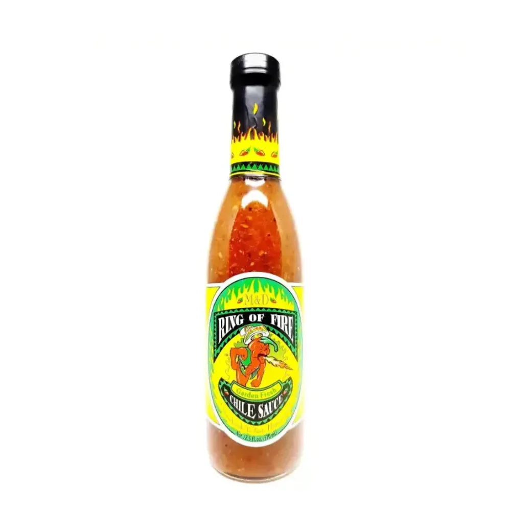 Ring of Fire Garden Fresh Chile Sauce Hot Sauce - Main Image