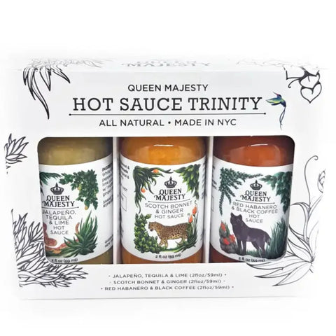 Queen Majesty Mini Hot Sauce Trinity - Main Image