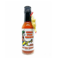 Choke Your Chicken Garlic Hot Sauce With Chicken Keychain - Main Image