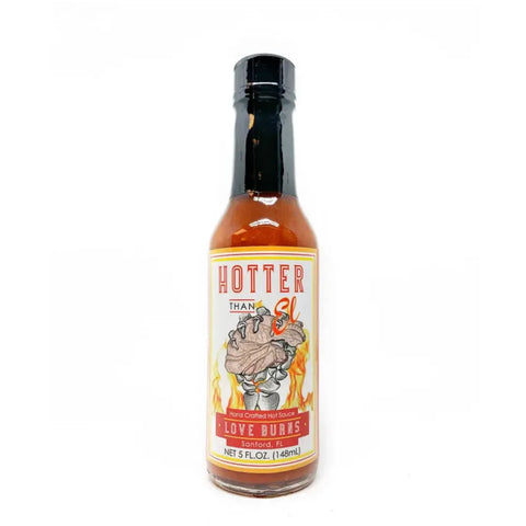 Hotter Than El Love Burns Hot Sauce - Main Image