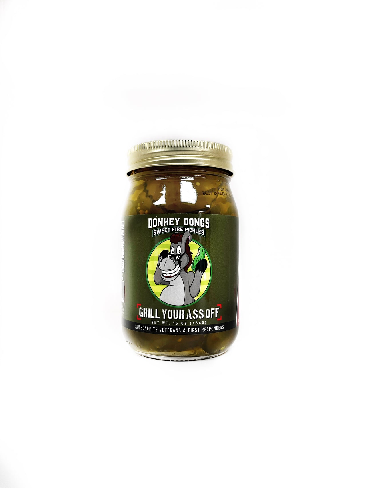 Donkey Dongs Sweet Fire Pickles