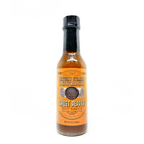 Kentucky Straight Bourbon Ghost Pepper Hot Sauce - Main Image
