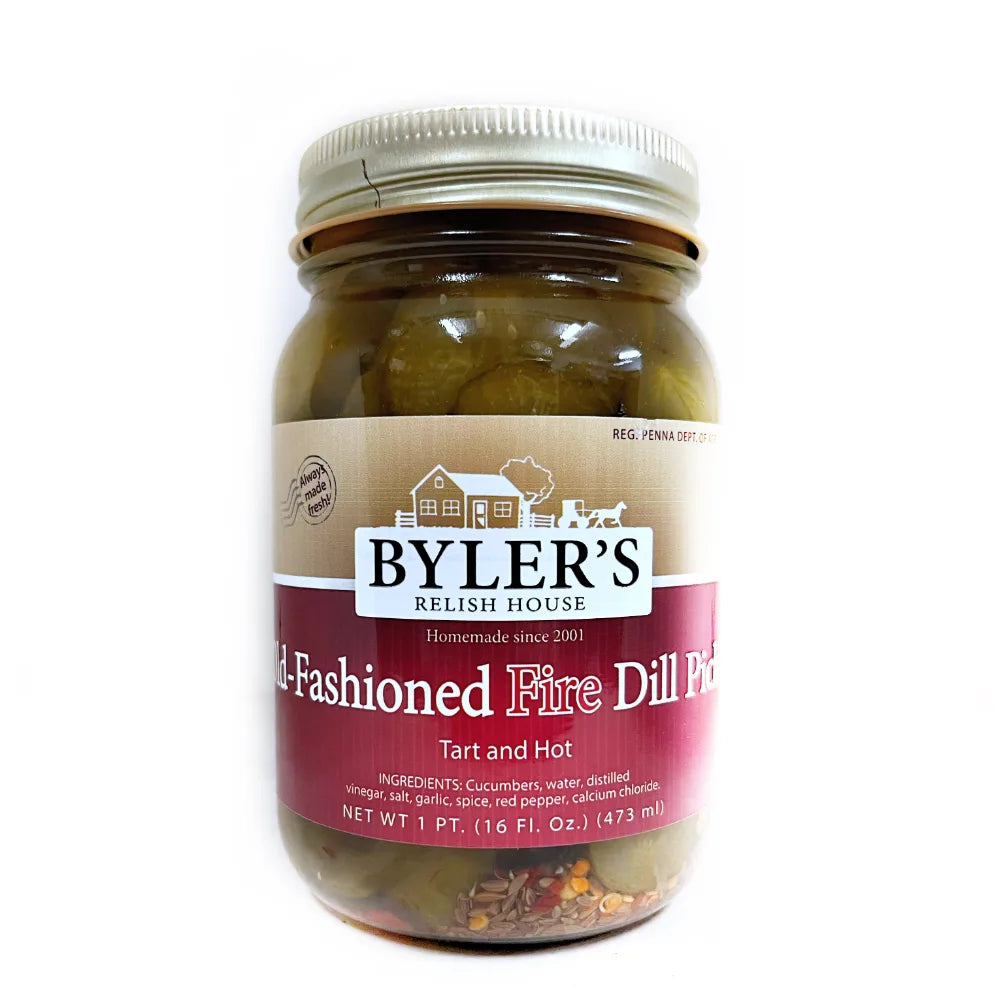 Byler's Old-Fashioned Fire Dill Pickles - Main Image