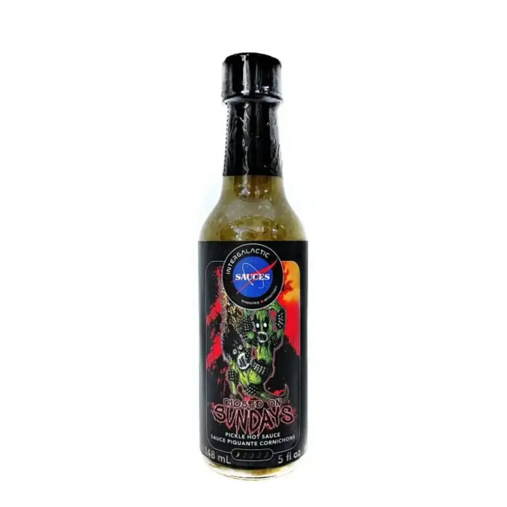 Intergalactic Sauces Closed On Sundays Hot Sauce - Main Image