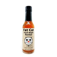Fat Cat Peach Maple Bourbon Hot Sauce - Main Image