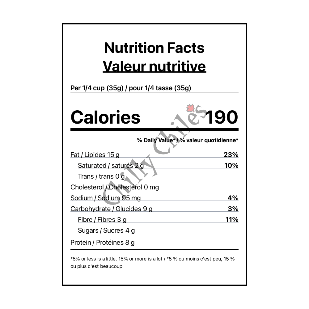 Ass Kickin' Chipotle Honey Peanuts - Canadian Nutrition Facts