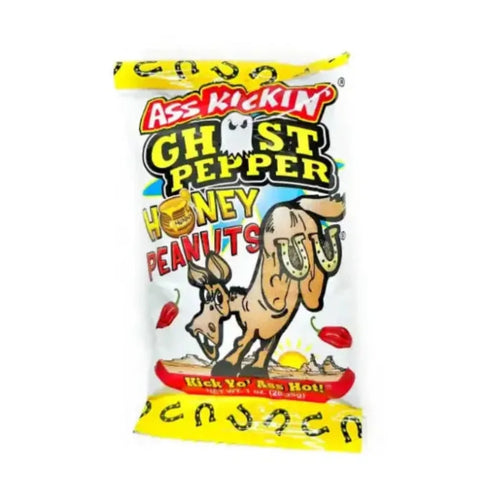 Ass Kickin' Ghost Pepper Honey Peanuts 1 oz - Main Image
