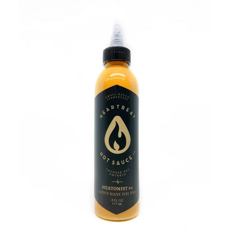 Heartbeat Heatonist #4 - Lion's Mane Piri Piri Hot Sauce - Main Image