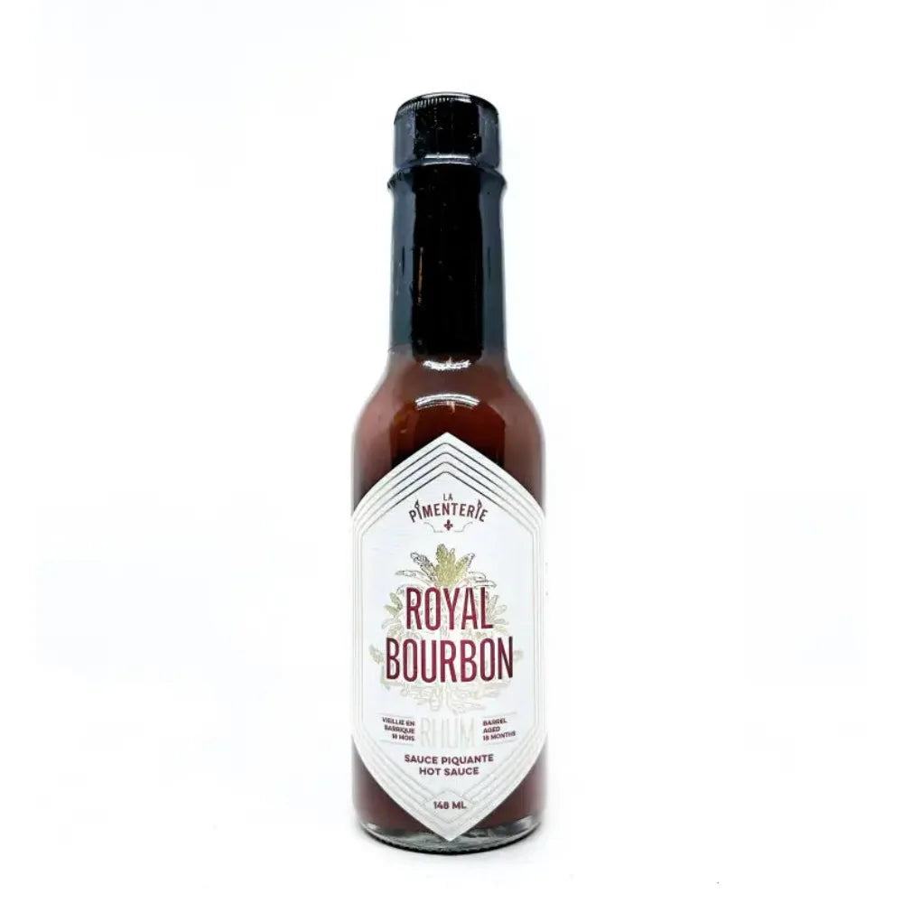 La Pimenterie Royal Bourbon Rum Hot Sauce - Main Image