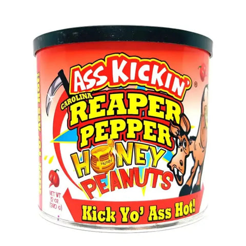 Ass Kickin' Carolina Reaper Honey Peanuts - Main Image