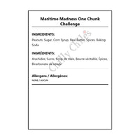 Maritime Madness One Chunk Challenge - Bilingual Ingredients