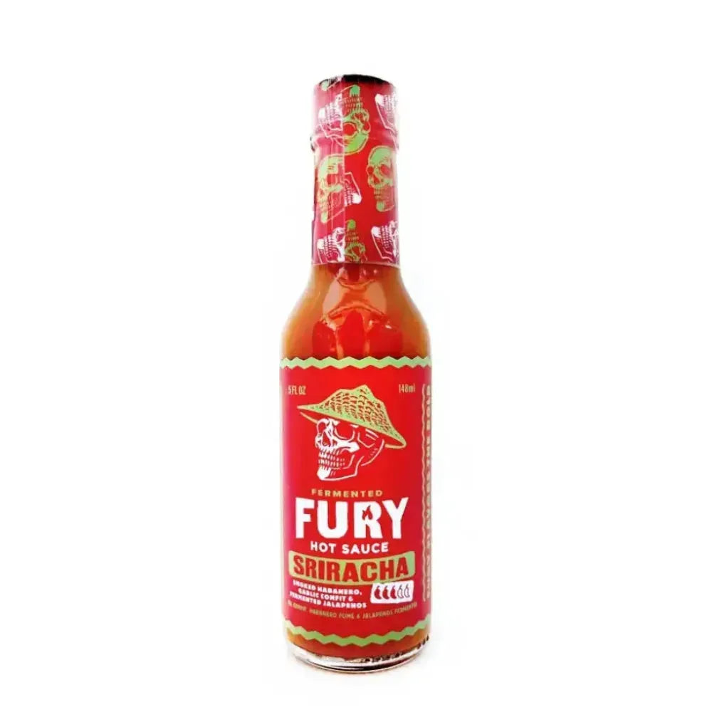 Fury Smoked Habanero & Garlic Sriracha Hot Sauce - Main Image