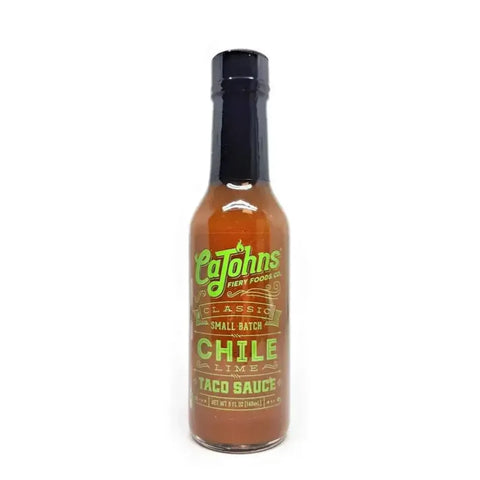 CaJohns Classic Chile Lime Taco Hot Sauce - Main Image