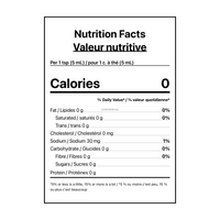 Big Dick's Very Impressive Hot Sauce - Canadian Nutrition Facts