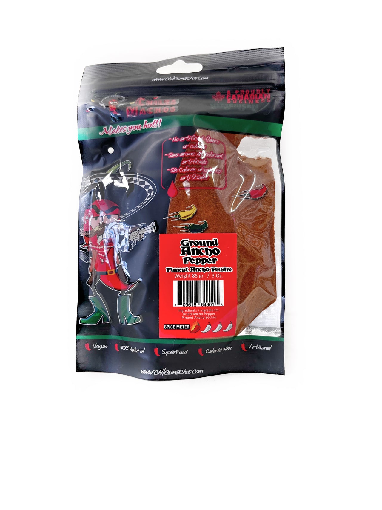 Chiles Machos Ancho Powder