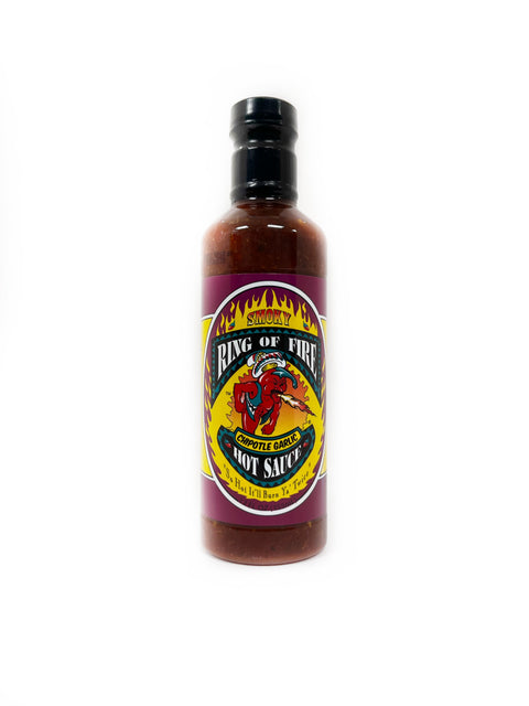 Ring of Fire Chipotle Garlic Hot Sauce
