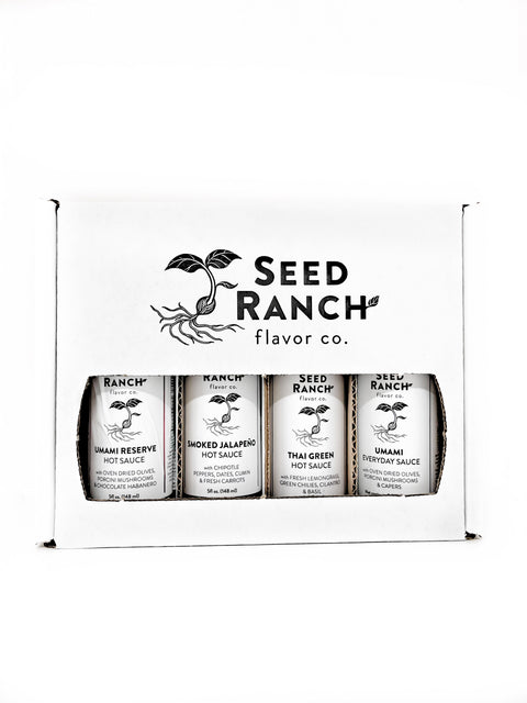 Seed Ranch The Spicy Bundle Hot Sauce Variety 3pk