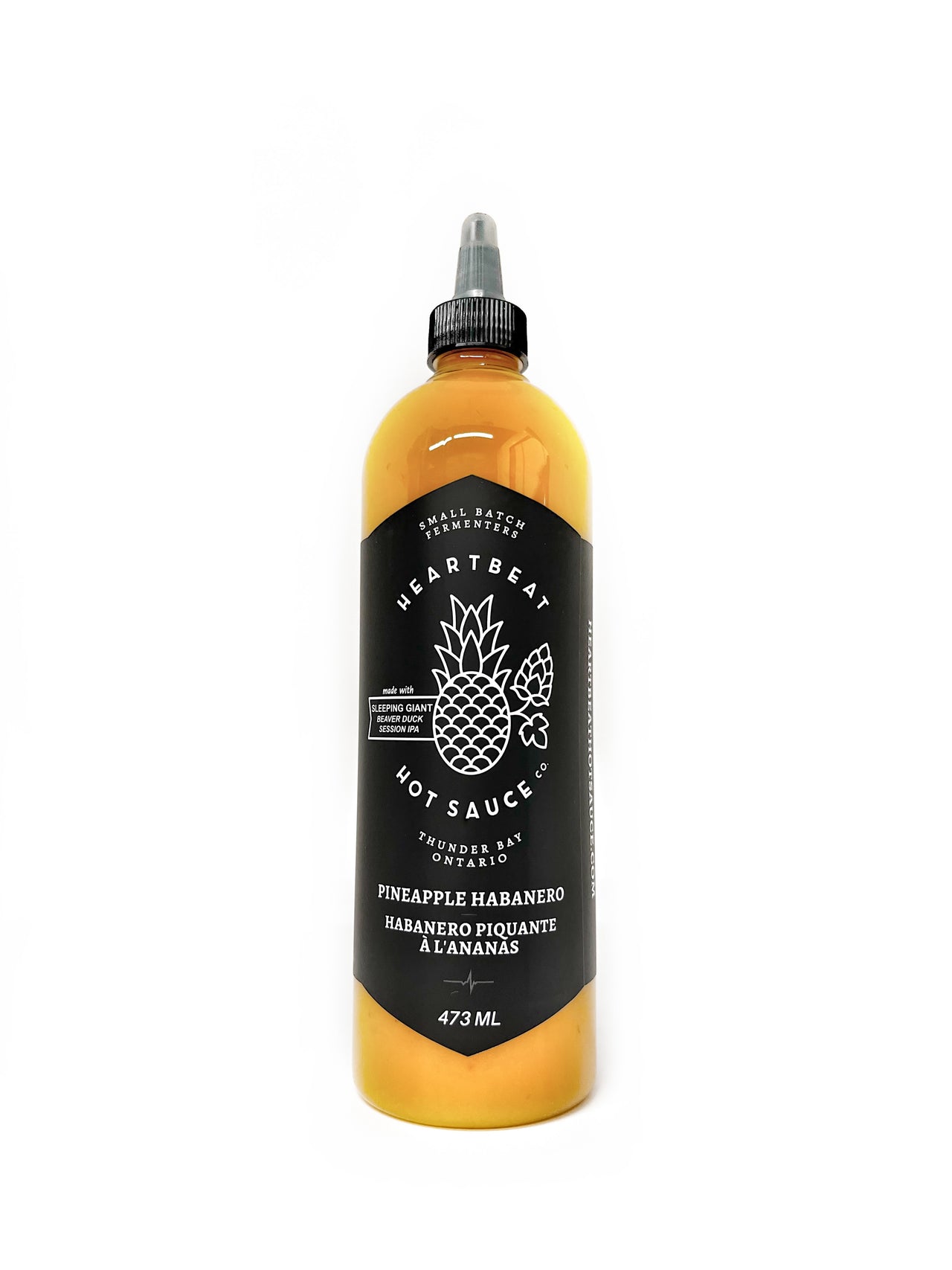 Heartbeat Pineapple Habanero Hot Sauce 16oz
