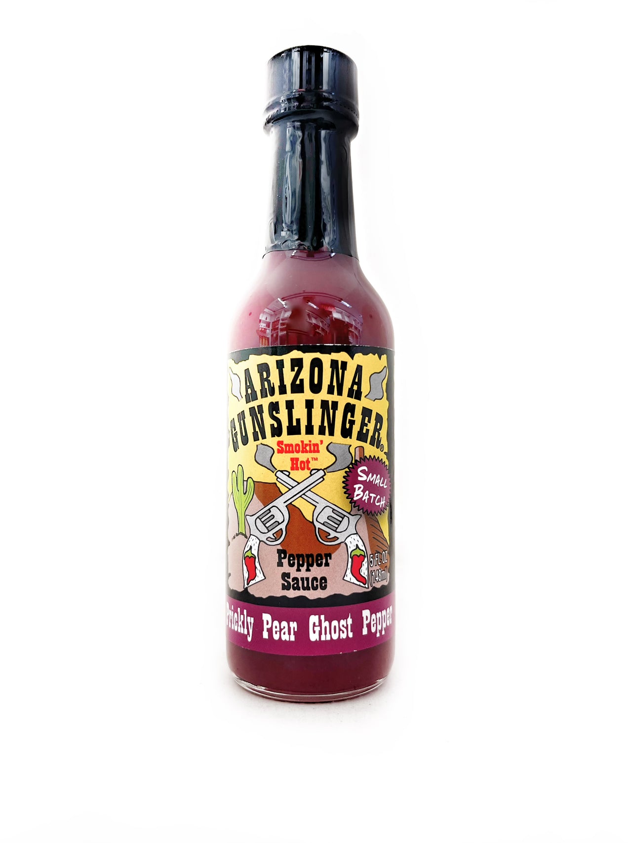 Arizona Gunslinger Prickly Pear Ghost Pepper Hot Sauce