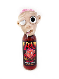 CaJohns Liquid Stoopid with 3D Head Hot Sauce