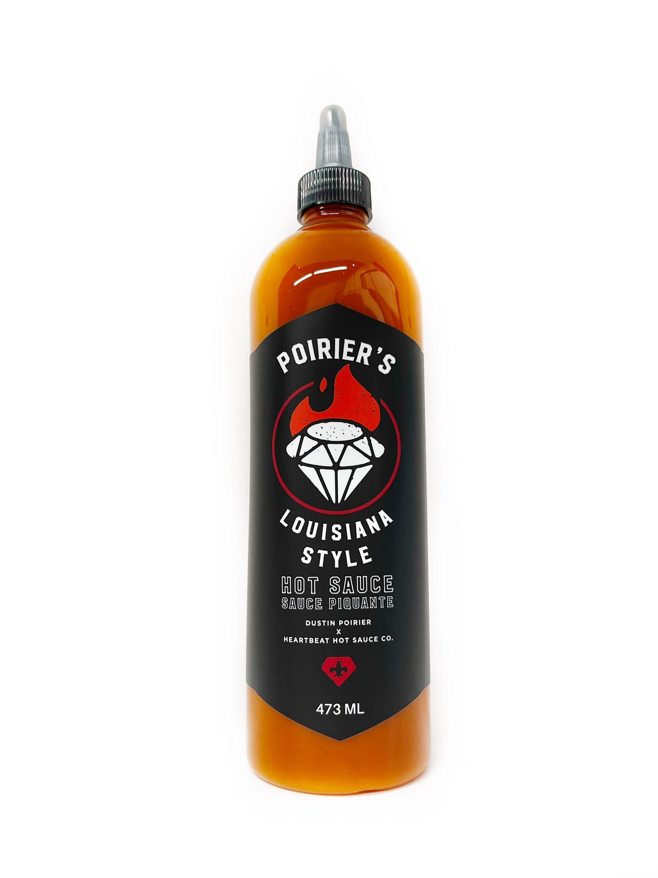 Heartbeat Poirier's Louisiana Hot Sauce 16oz