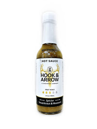Hook & Arrow Sauerkraut & Mustard Hot Sauce